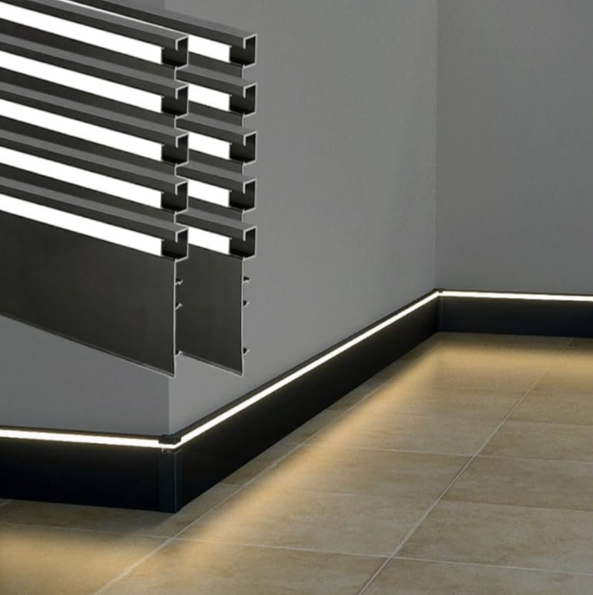 Create Classic Wall Transitions Using Lambs Tongue Skirting